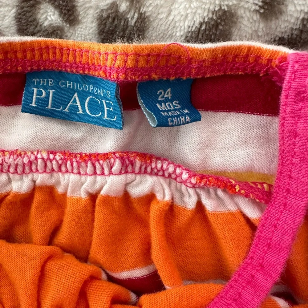 Children’s Place Striped Sun Dress in Pink Size 24 months